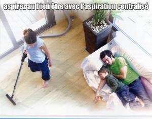 Photo vente et pose d'aspiration centralis