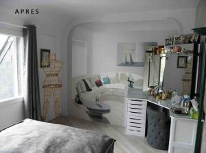 Photo Trompe l'oeil chambre  coucher