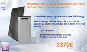 Photo Chauffe-eau Thermodynamique solaire NeoEnergy