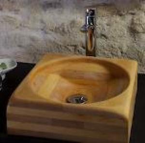 Photo Lavabo en bois Style Kar