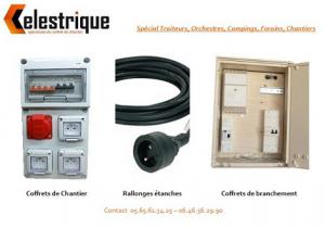 Photo COFFRET DE CHANTIER ERDF