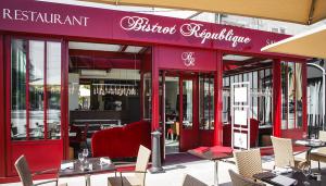 Photo Vitrine de restaurant