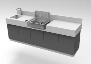 Photo CONCEPTION DE CUISINE EXTERIEURE SUR-MESURE