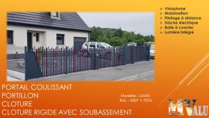 Photo Projet bi-couleurs - Portail, Portillon, cltures