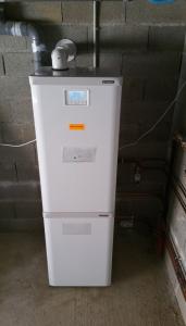 Photo Chaudire gaz FRISQUET PRESTIGE CONDENSATION VISIO UPEC 120 litres