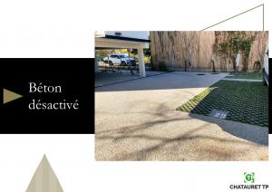 Photo Parking en Bton dsactiv