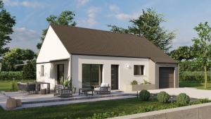 Photo Modle Ouessant : 2 Chambres, Plain-pied, 70 m et Garage