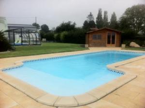 Photo piscine coque polyster