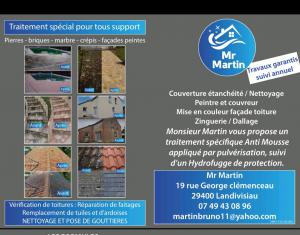 Photo Traitement par pulvrisation toiture